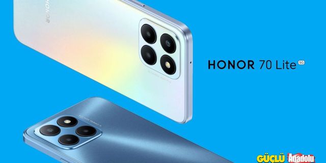 Honor 70 Lite tanıtıldı: Fiyatıyla ön planda