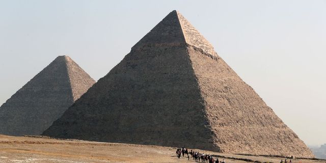 Mısır Büyük Piramit'te gizli bir koridor ortaya çıktı