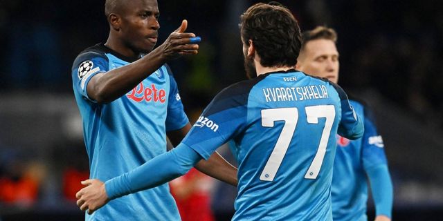 Napoli, galibiyet sonucu ilk kez çeyrek finalde