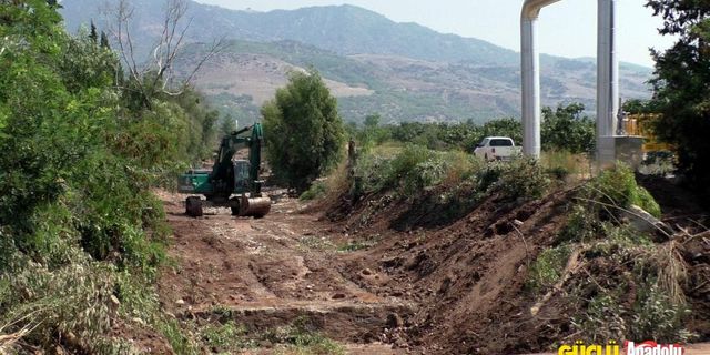 Savcıllı Deresi’nde taşkın riski azaltılacak