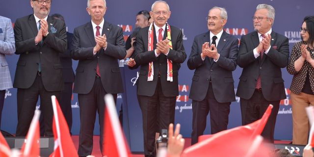 Kemal Kılıçdaroğlu ve Mansur Yavaş, Eskişehir'de
