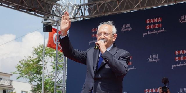 Cumhurbaşkanı Adayı Kılıçdaroğlu, Aydın'da miting düzenledi