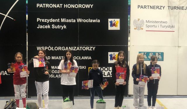 Eskrimci Derin Taşpınar Çocuk Eskrim Turnuvası şampiyonu oldu