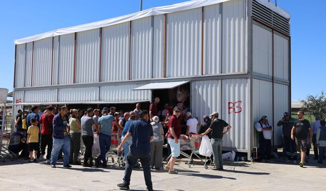 Gölbaşı kurban satış merkezinde bayram heyecanı