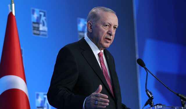 Cumhurbaşkanı Erdoğan: İsrail'e askeri desteğin sürdürülmesi kabul edilemez