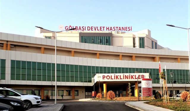 Gölbaşı Şehit Ahmet Özsoy Devlet Hastanesi'nden ilan