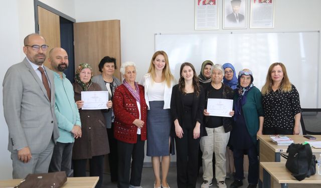 Çankaya Evleri’nde Okuma Yazma Başarısı