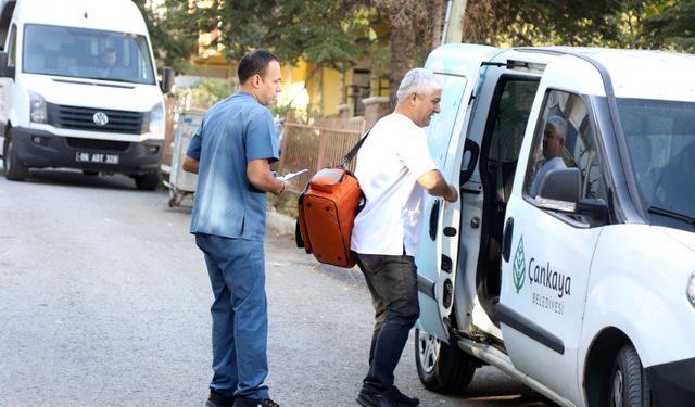 Çankaya, Evde Sağlık Hizmetlerine Devam Ediyor