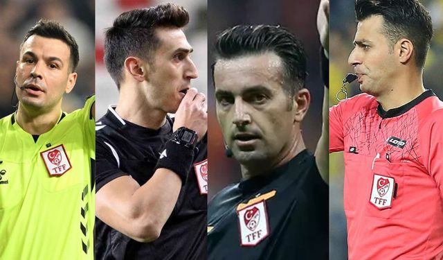 Süper Lig’de 12. haftanın hakemleri açıklandı
