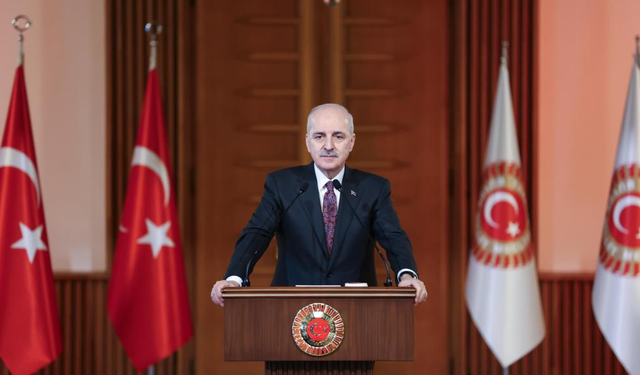 TBMM Başkanı Kurtulmuş 23 Nisan etkinliğinde konuştu