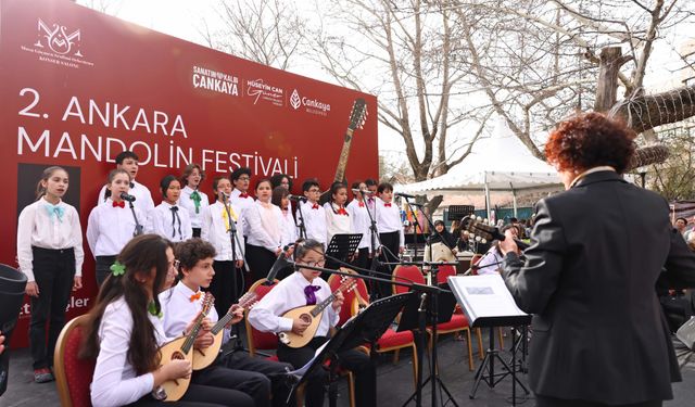 Çankaya'da 2. Mandolin festivali coşkusu