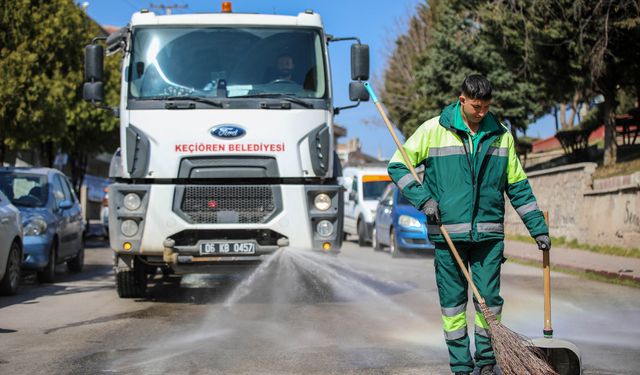 Temiz bir Keçiören bahar temizliği