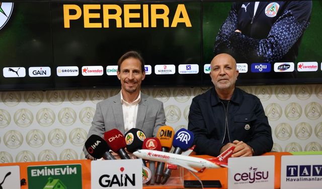 Alanyaspor'da Joao Pereira dönemi başladı!