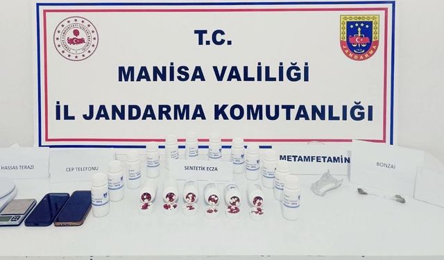Manisa'da yasaklı madde operasyonu!