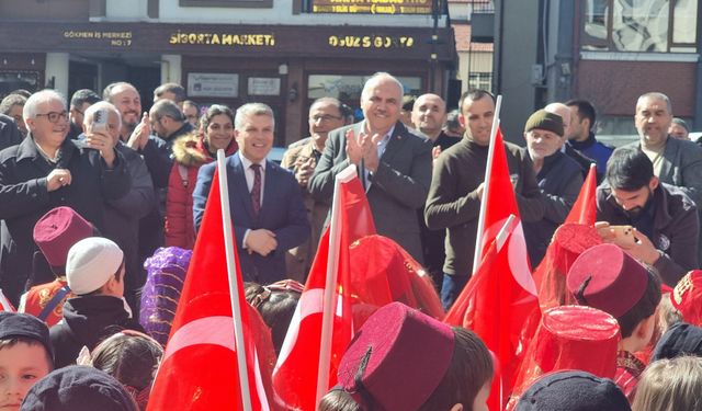 Kızılcahamam'da Ramazan Fener Alayı'na yoğun ilgi