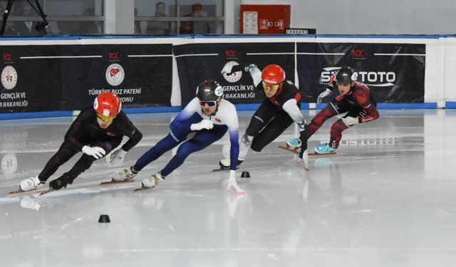 Short Track Türkiye Şampiyonası Erzurum'da start verdi!