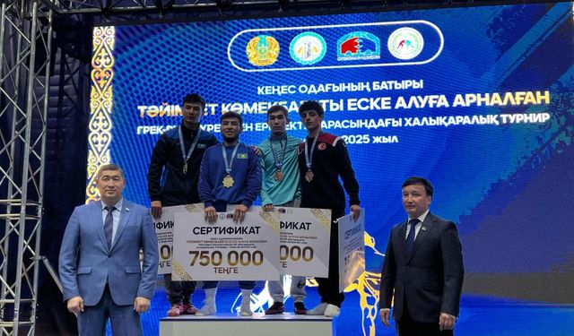 Güreş Milli Takımından 5 madalya!