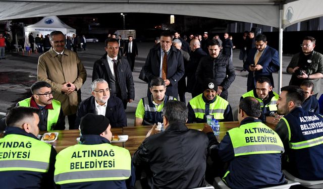Başkan Tiryaki ve Bakan Işıkhan’dan 1 Mayıs ziyareti