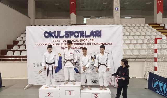 Altındağlı Judocular Türkiye üçüncüsü oldu