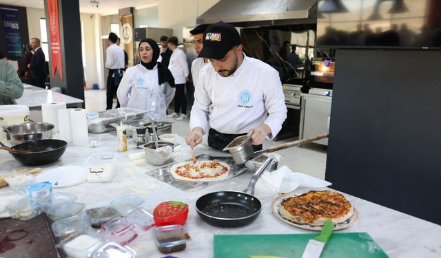 Malatya'da Gastronomi öğrencileri lezzet yarışında