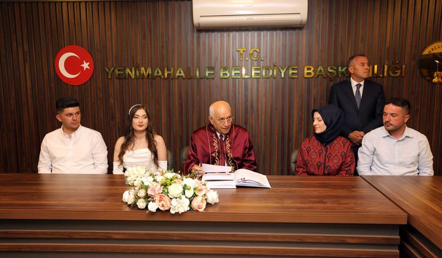 Yenimahalle’de 05.05.2025 nikah yoğunluğu
