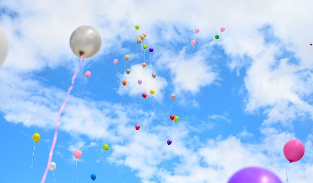 Mamak’ta umuda uçan balonlar etkinliği