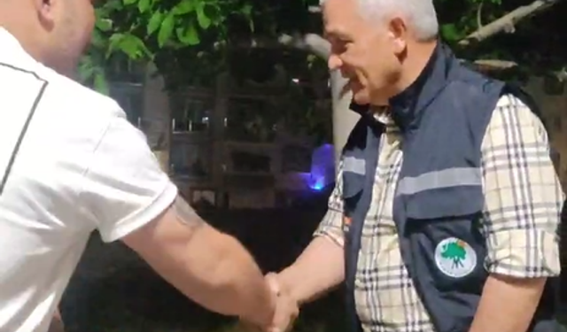 Mamak’ta keneye karşı gece ilaçlaması