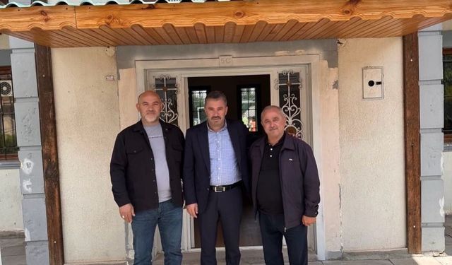 Pursaklar’da muhtarlarla bayram buluşması!