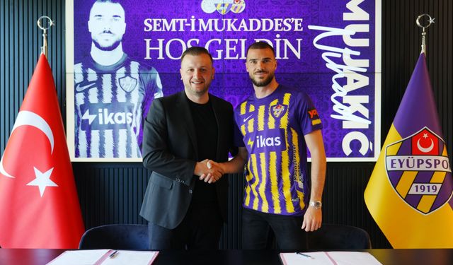 Eyüpspor'da bir imza daha! Bu sefer savunmacı!