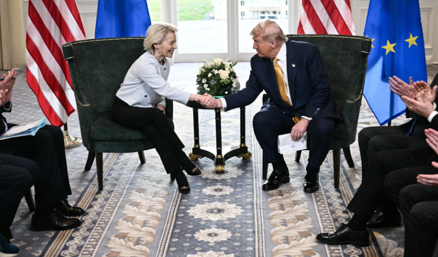 Trump ve von der Leyen’den İran mutabakatı