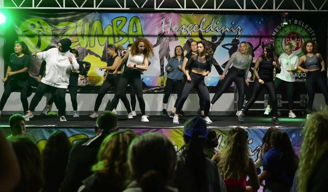 Etimesgut’ta Avrupa Hareketlilik Haftası zumba etkinliği