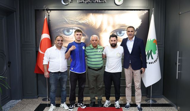 Mamaklı boksör Mert Kökdaşlı uluslararası ringde