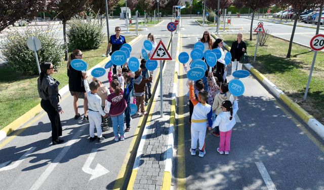 Eryaman Trafik Eğitim Parkı’nda Avrupa Hareketlilik Haftası etkinliği