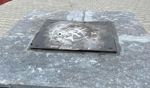 Abay Kunanbayev Büstü Mamak’ta yeniden yerine konuldu