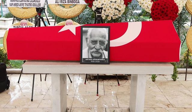 Usta oyuncu Arif Erkin Güzelbeyoğlu son yolculuğuna uğurlandı