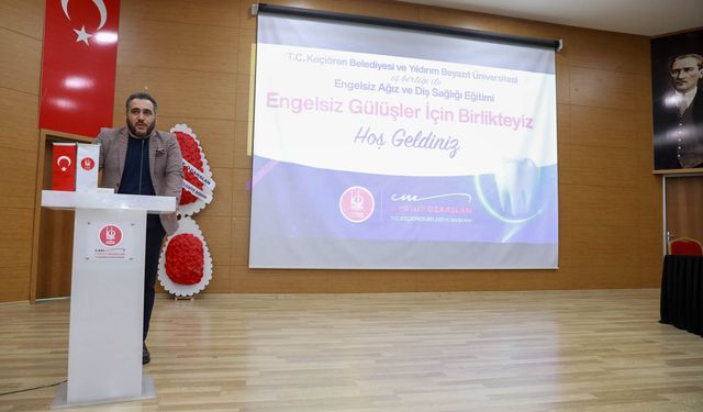 Engelli çocuklar için ağız ve diş sağlığı taraması yapıldı