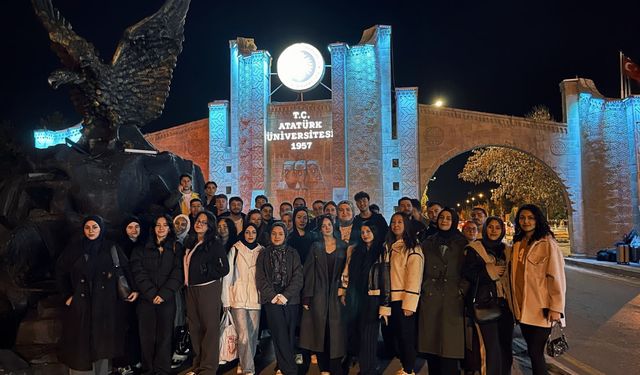 Atatürk Üniversitesi öğrencilerinden Ankara’ya hukuk ziyareti!