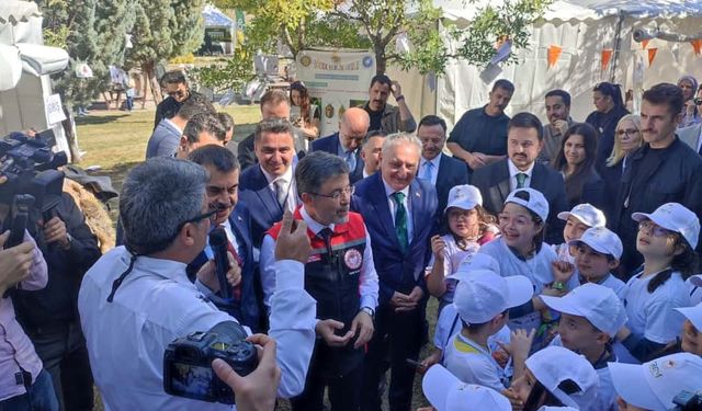 Tarımın Yıldızları Çocuk Şenliği'ne Bakan Tekin ve Yumaklı katıldı!
