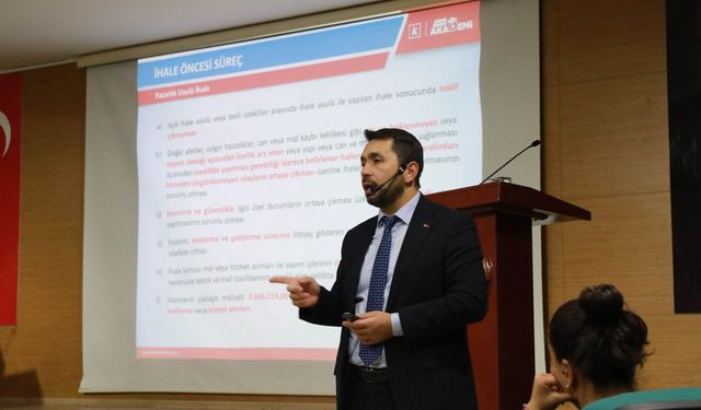 Keçiören Belediyesi’nden personele ihale eğitimi