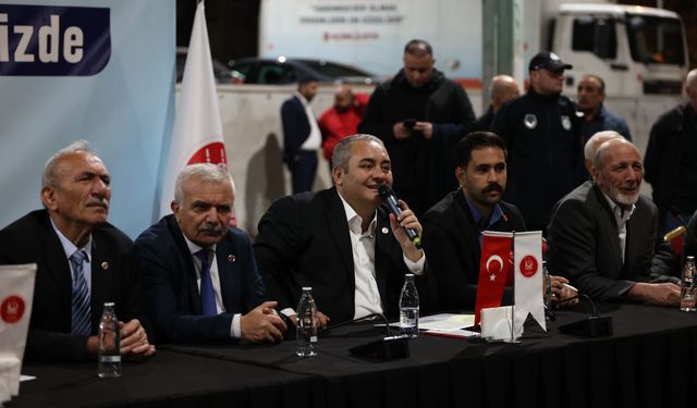 Keçiören’de halk buluşmaları sürüyor