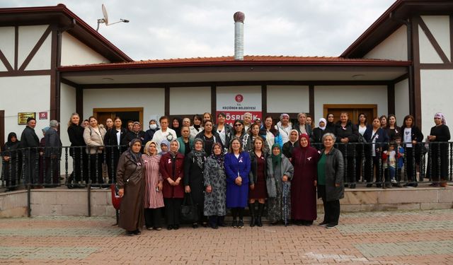 Keçiörenli kadınlar meme kanserine karşı bilinçleniyor