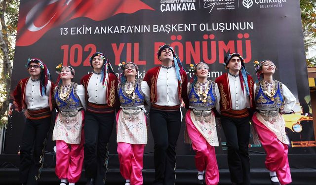 Çankaya’da Başkent’in 102. yılına özel etkinliklerle kutlama