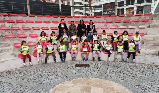 Mamak’ta çocuklara erken yaşta trafik bilinci kazandırılıyor