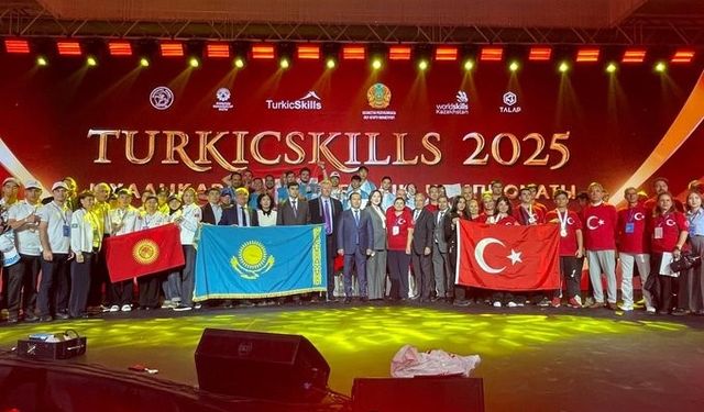 Türkiye, TurkicSkills 2025’te 9 alanda derece elde etti!