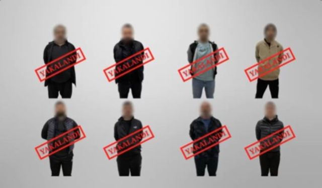 Gürcistan’da yakalanan 8 suçlu Türkiye’ye iade edildi