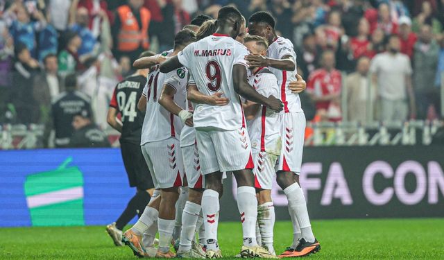 Samsunspor’dan Avrupa’da şov yaptı!