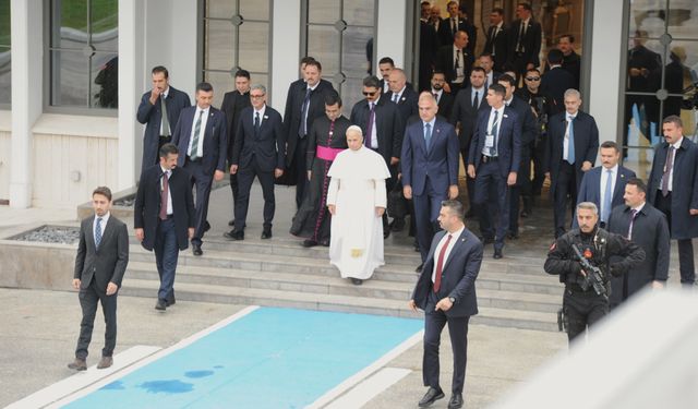 Ziyaretlerini tamamlayan Papa 14. Leo, Türkiye’den ayrıldı
