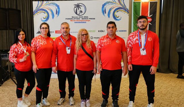 Çankaya Görme Engelliler Halter Şampiyonasında zirvede