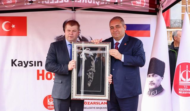 Keçiören’de Kaysın Kuliyev’in yeni büstü açıldı