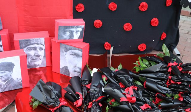 Keçiörenli çocuklar Atatürk’ü duygusal törenle andı